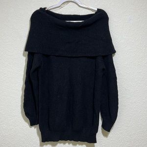 Maurice’s Black off shoulder sweater